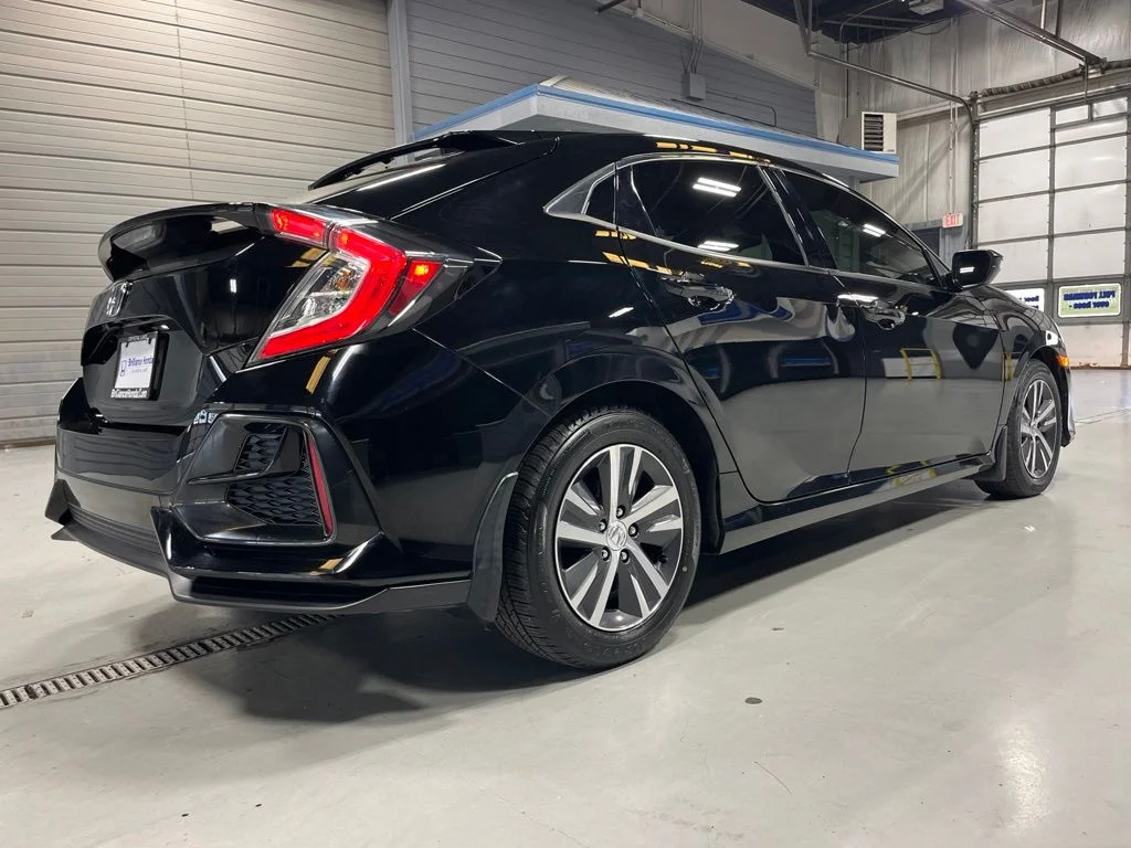 Certified Used 2021 Crystal Black Pearl Honda LX image 7