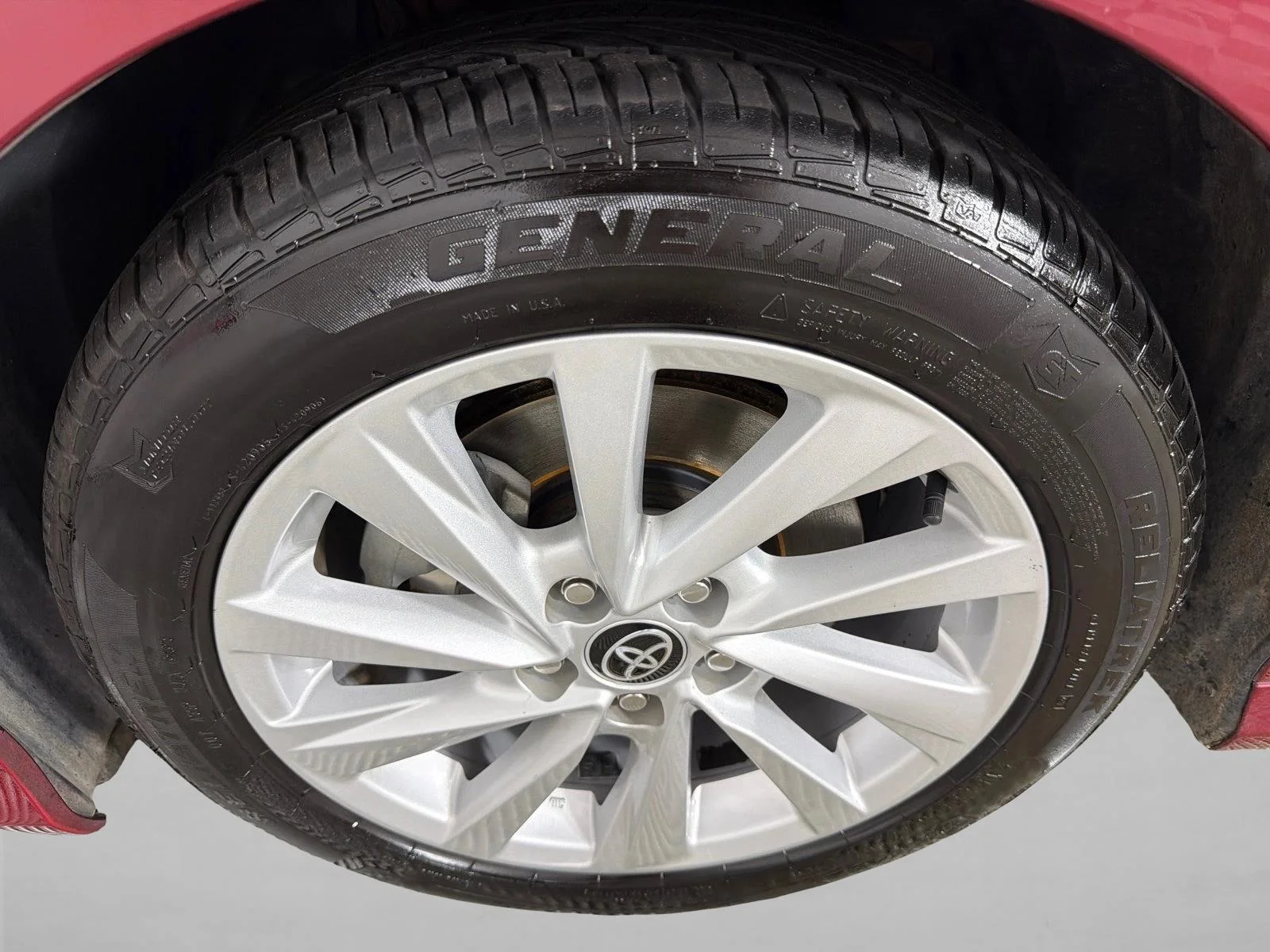 Used 2022 Red Toyota LE image 11