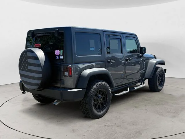 Used 2017 Gray Jeep Unlimited Sport image 5
