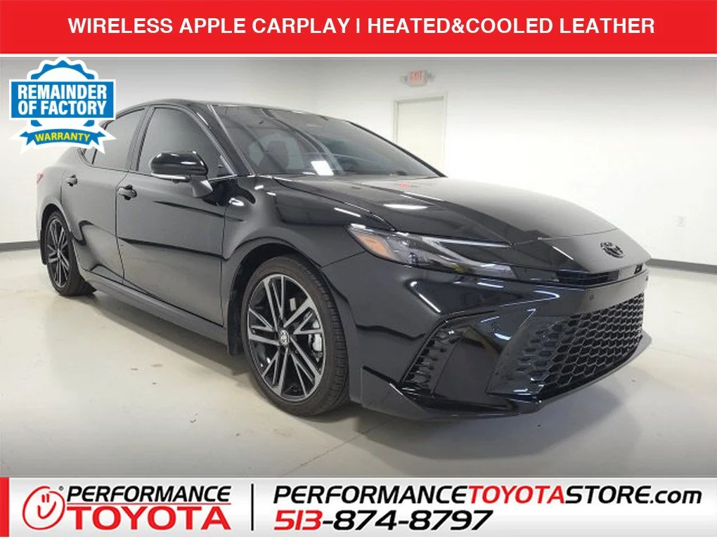 Used 2026 Midnight Black Metallic Toyota XSE image 1