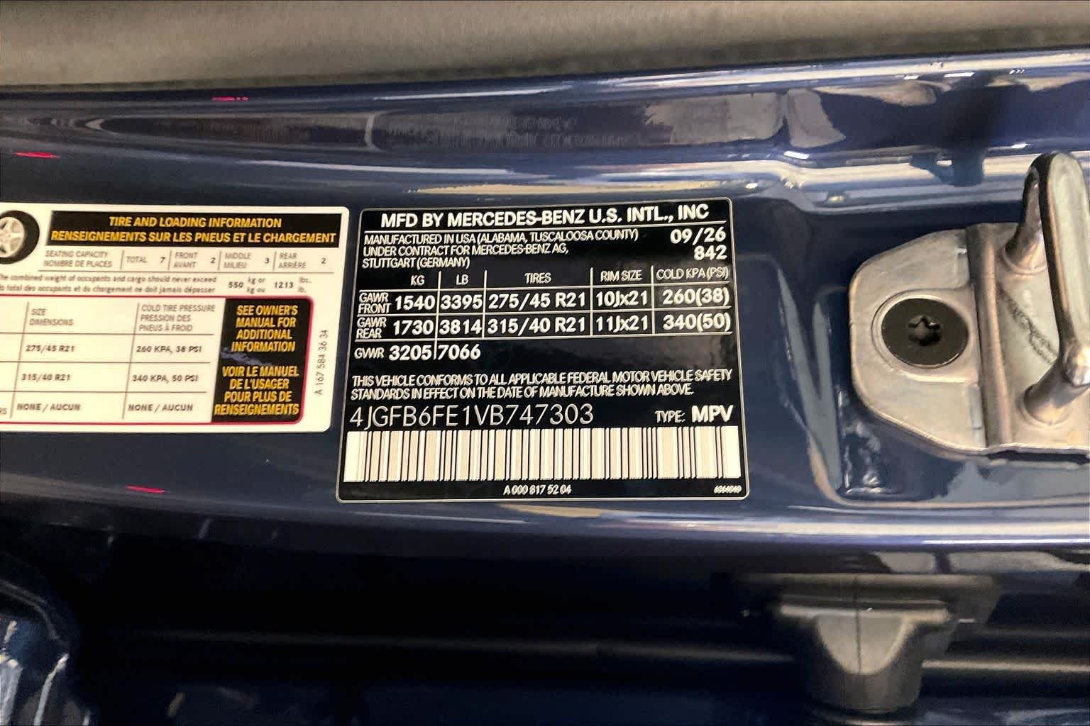 New 2027 Twilight Blue Metallic Mercedes-Benz GLE 450 image 12