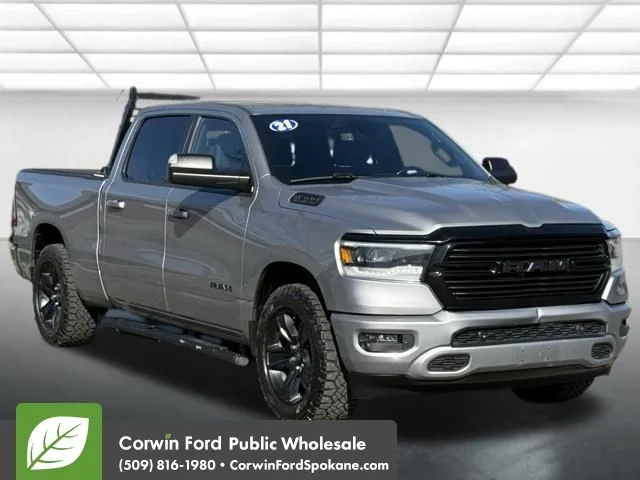 2021 RAM 1500 Big Horn/Lone Star 4x4 Crew Cab 6'4's photo