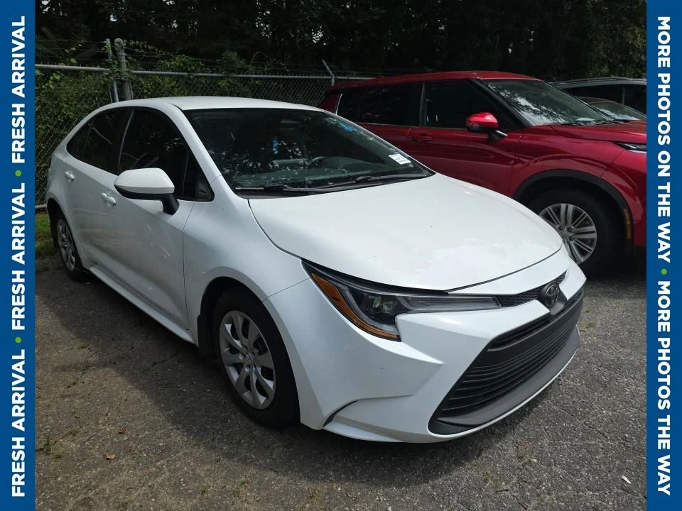 Certified Used 2024 White Toyota LE image 5