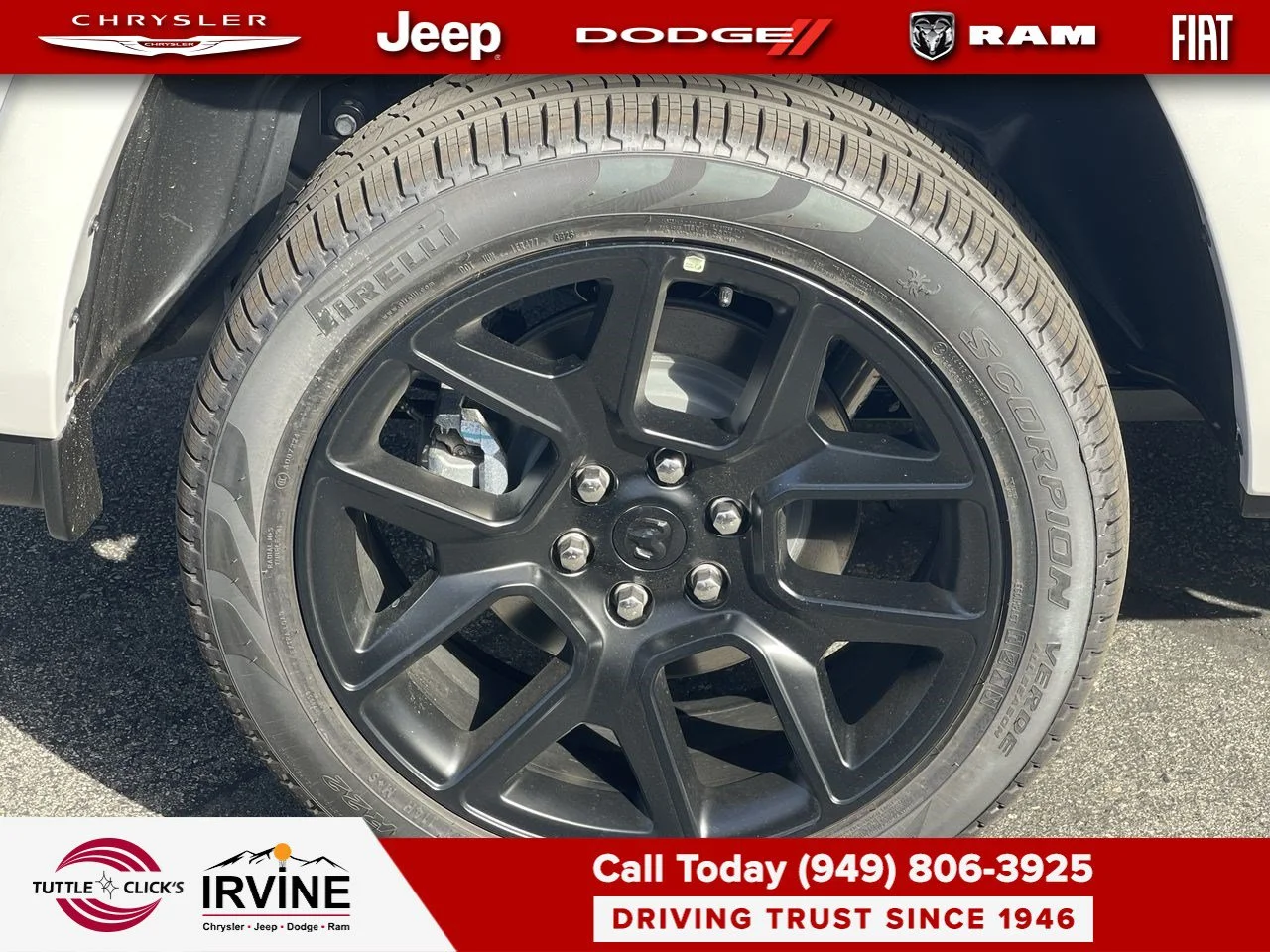 New 2027 Ivory White Tri-Coat Pearl-Coat Exterior Paint RAM Laramie image 17
