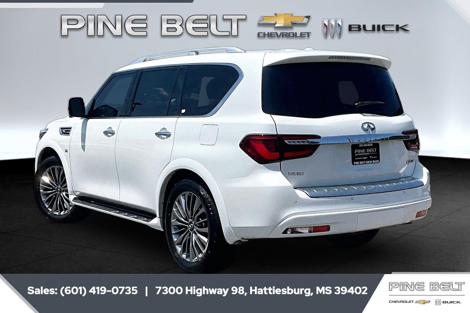 Used 2018 INFINITI QX80 Base with VIN JN8AZ2NF7J9665059 for sale in Hattiesburg, MS