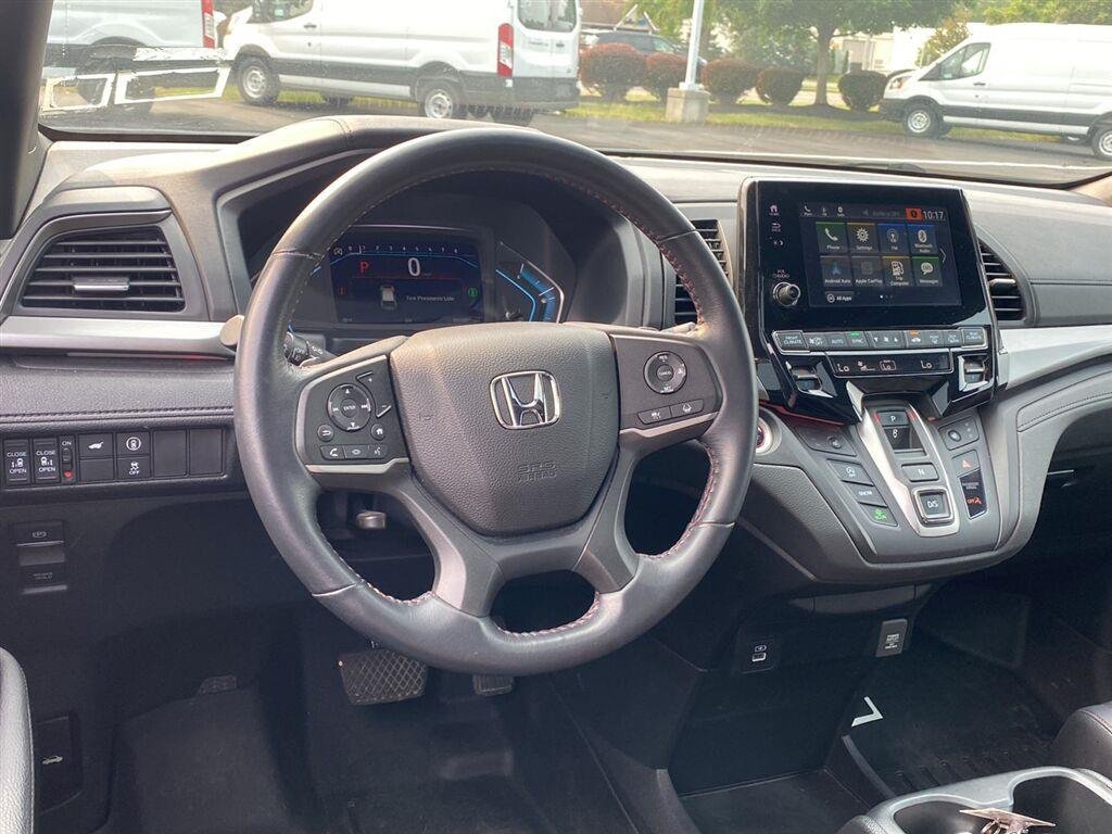Used 2023 Platinum White Pearl Honda Sport image 4