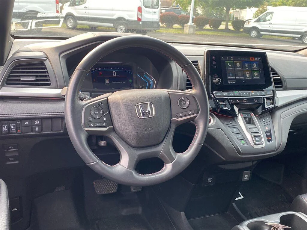 Used 2023 Platinum White Pearl Honda Sport image 4