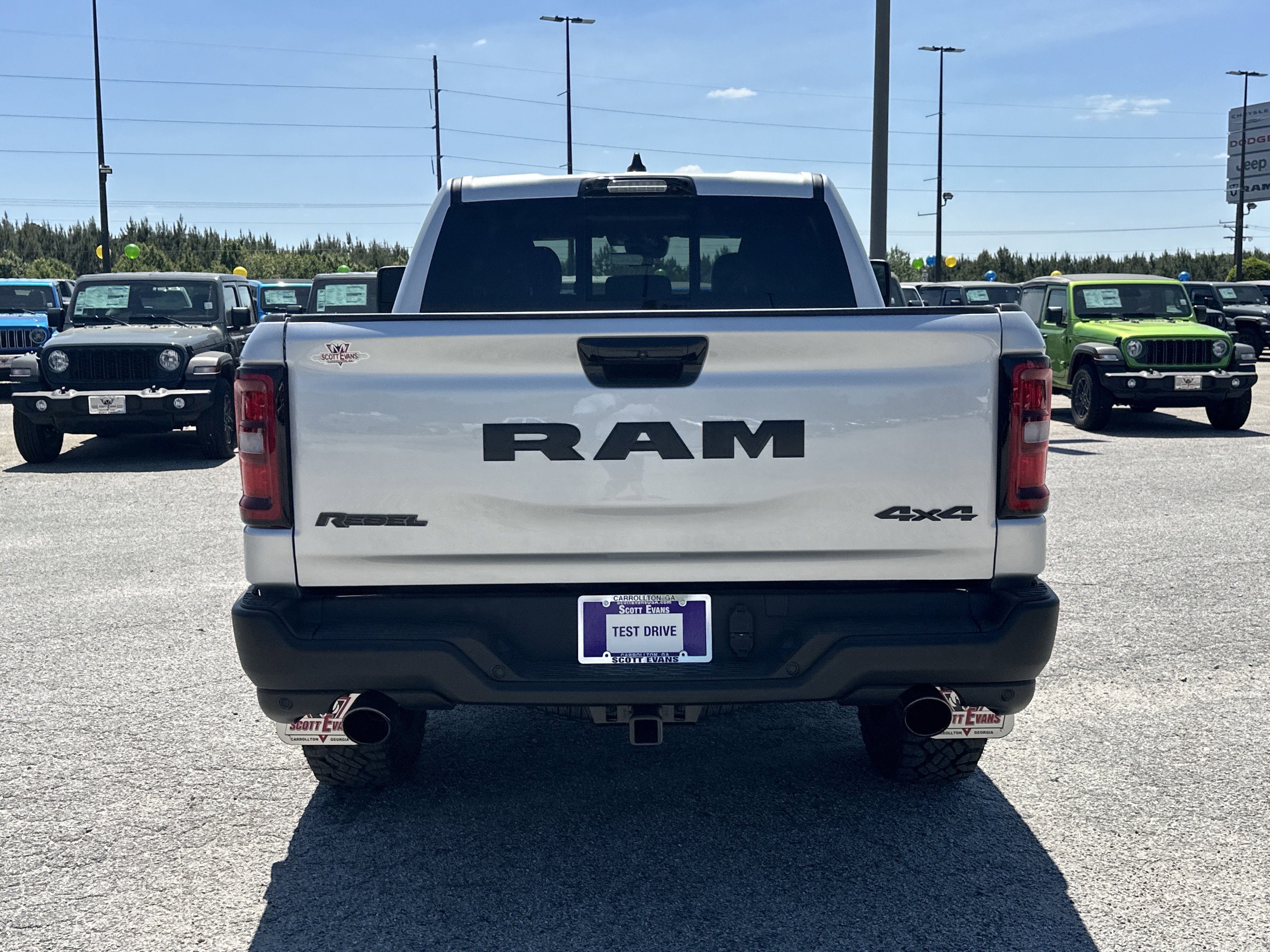 New 2026 Silver Zynith Exterior Paint RAM Rebel image 7