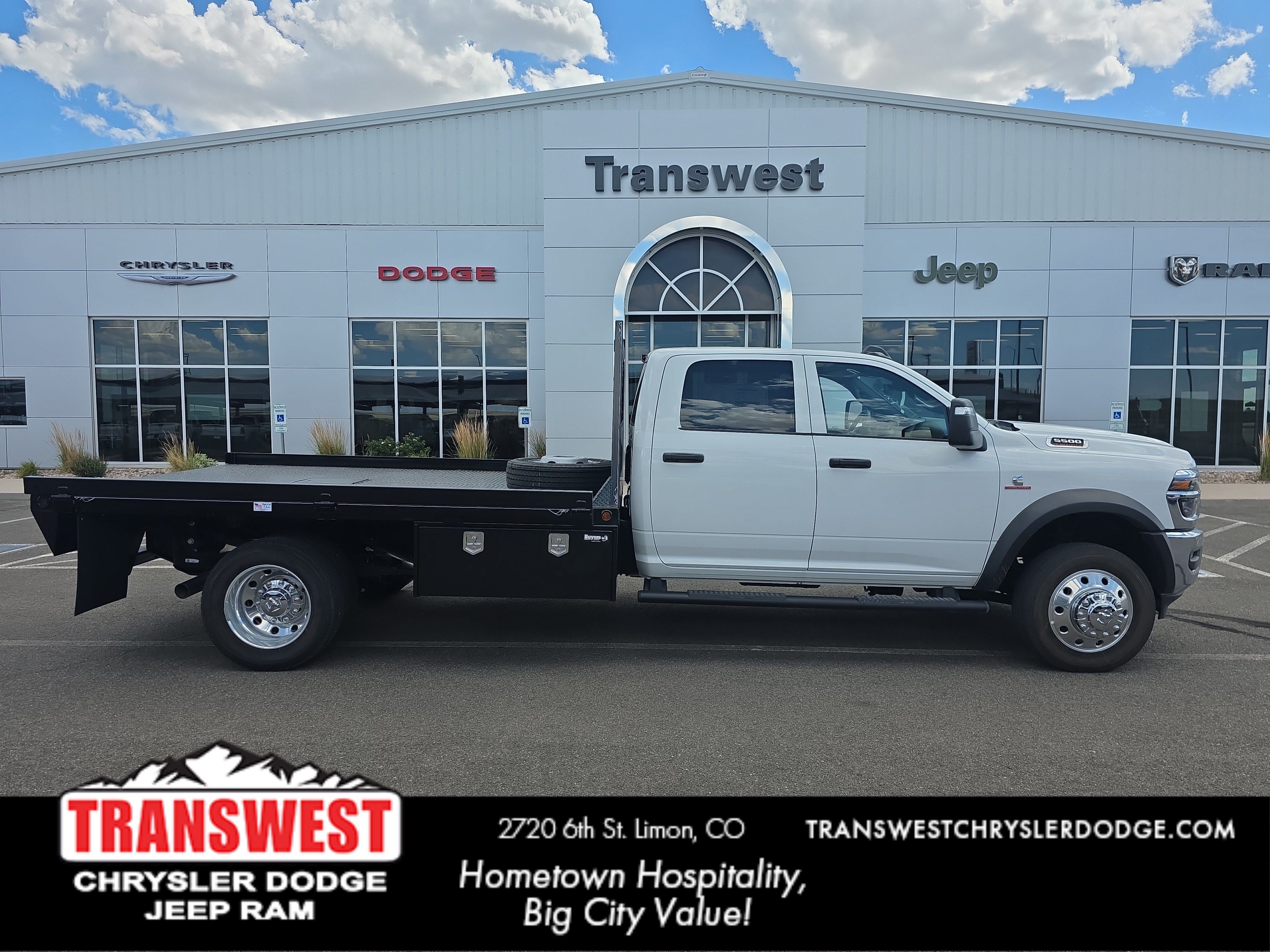 New 2026 Bright White Clear-Coat Exterior Paint RAM Tradesman image 1
