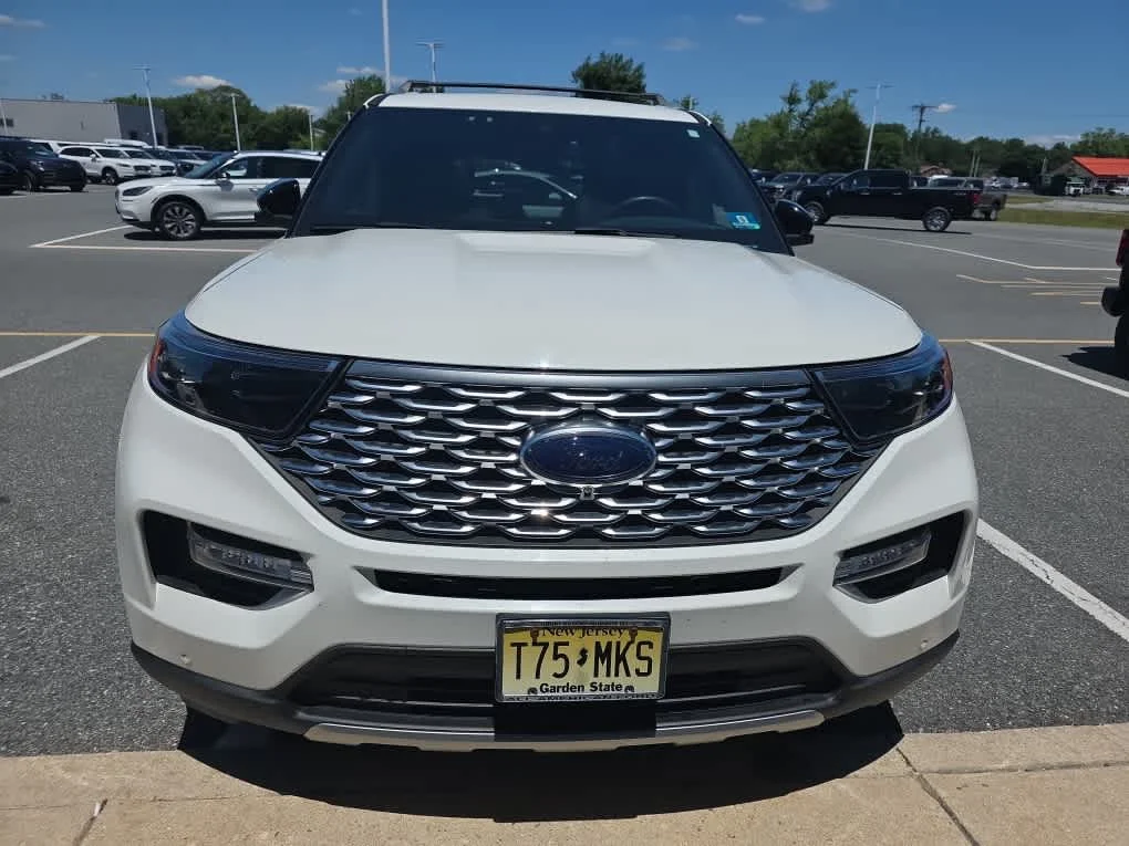 Used 2020 Star White Metallic Tri-Coat Ford Platinum image 7