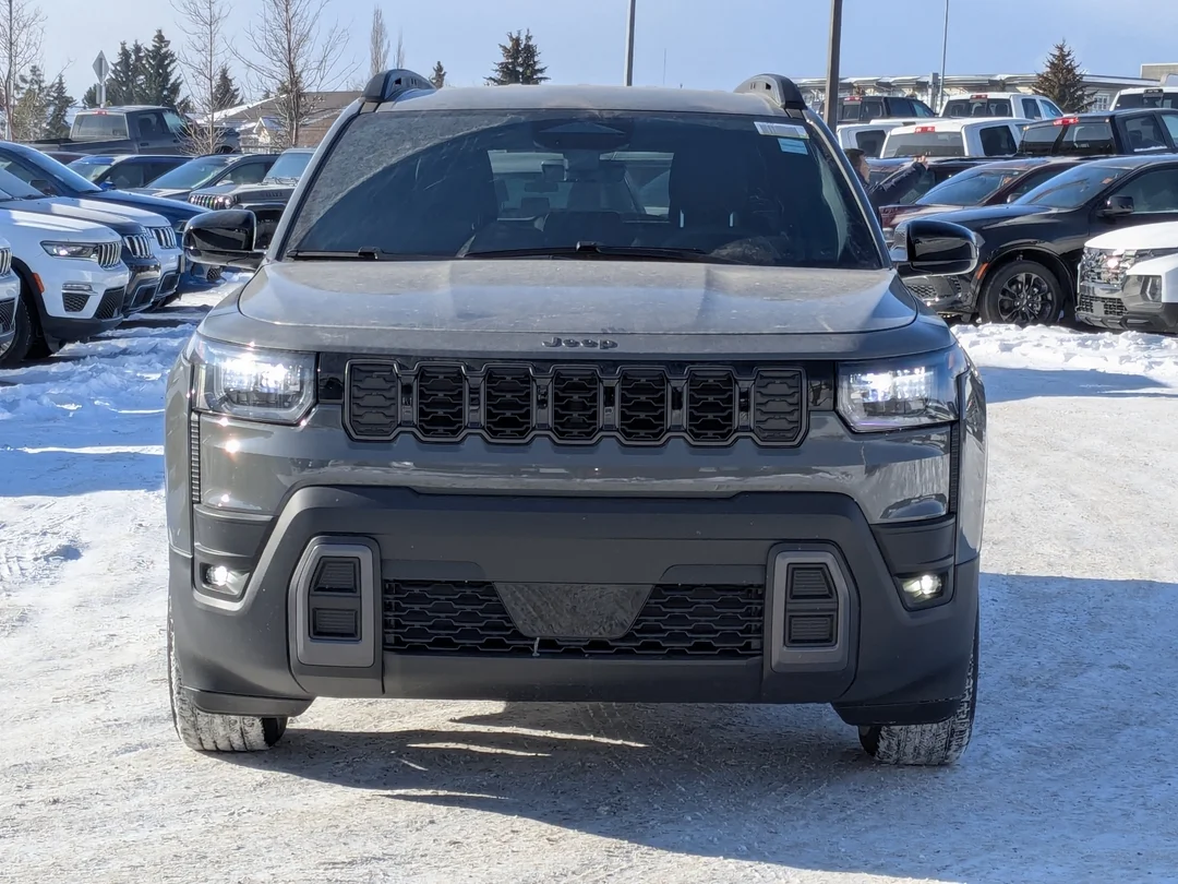 New 2026 Grey Jeep Laredo - - 4x4 - Adaptive Cruise - 12.3 Display - Heated Seats/Wheel - Compact Spare Tire & More! image 3