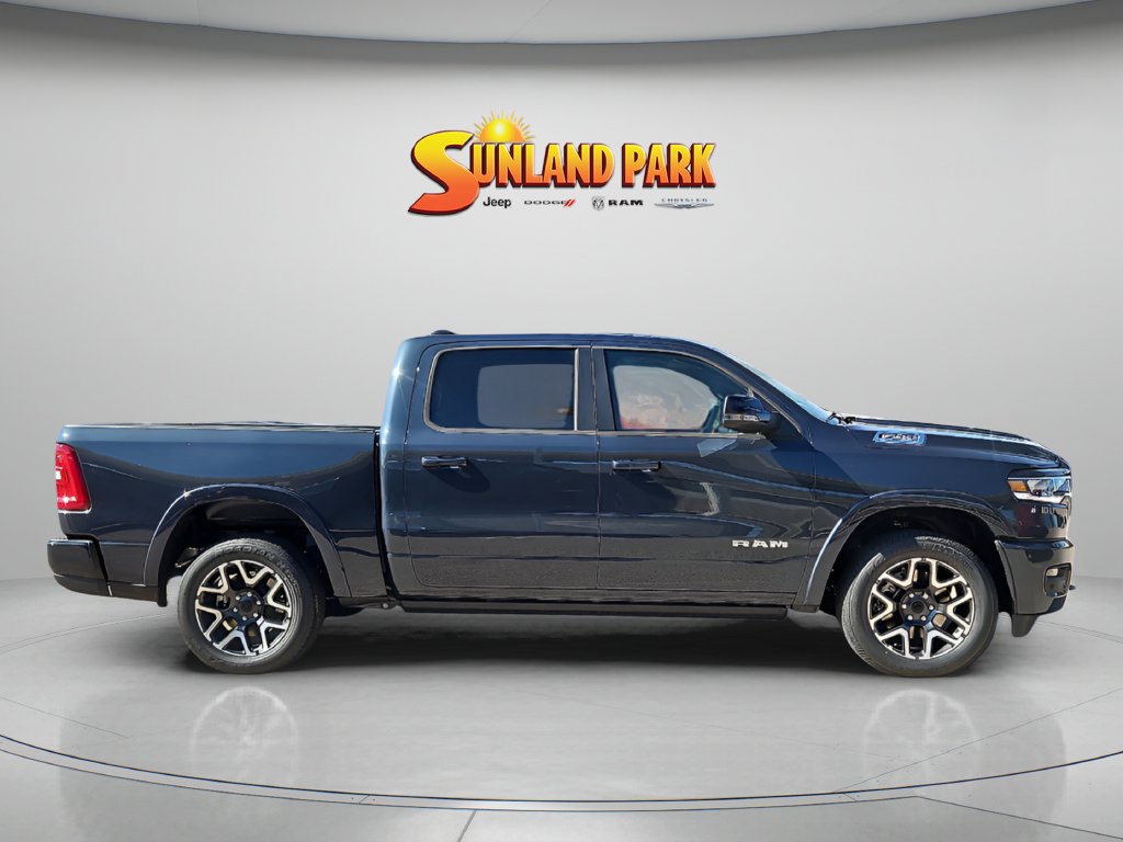 New 2027 Forged Blue Metallic Exterior Paint RAM Laramie image 6