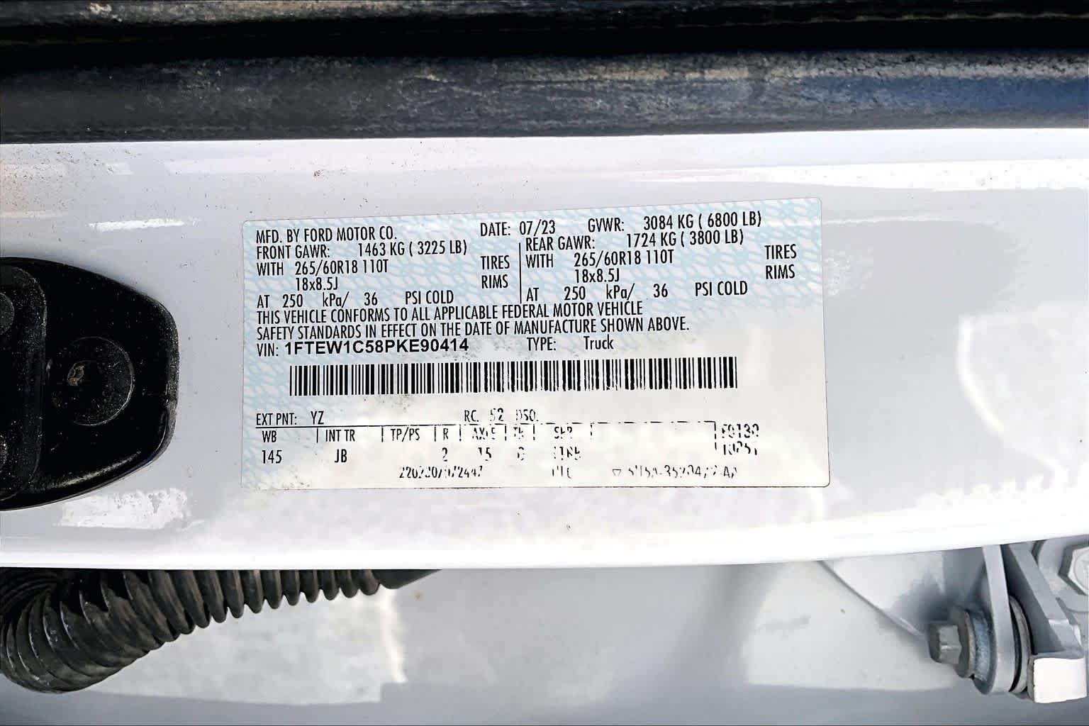 Used 2023 Oxford White Ford XL image 52