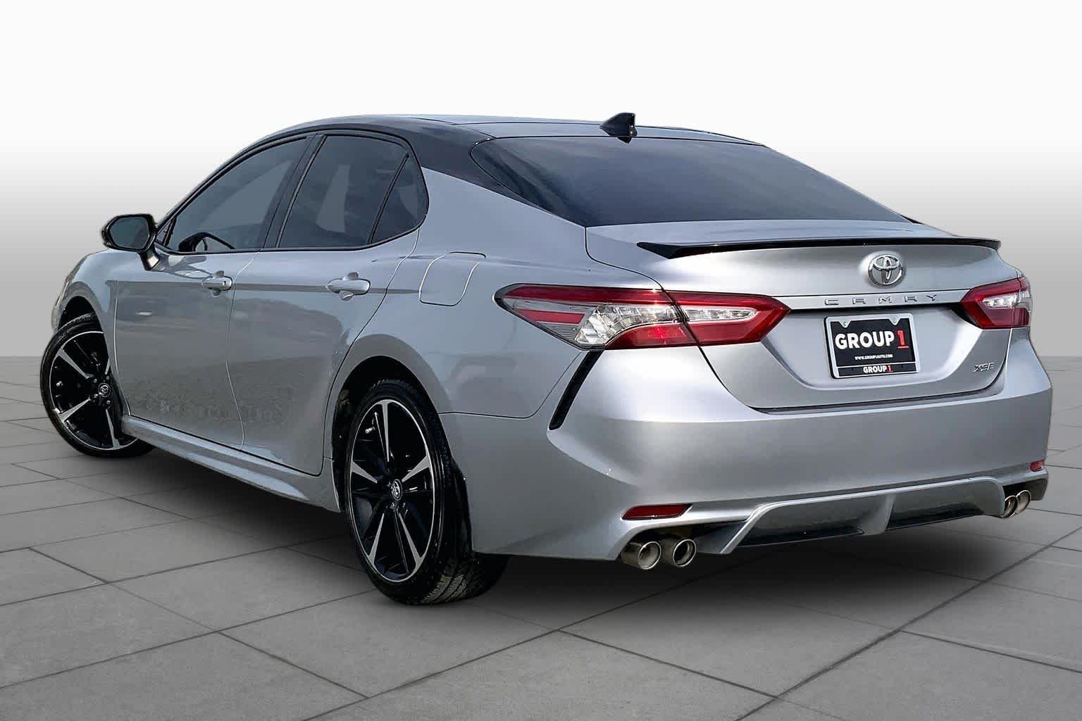 Used 2019 Celestial Silver/Midnight Black Metallic Toyota XSE image 12
