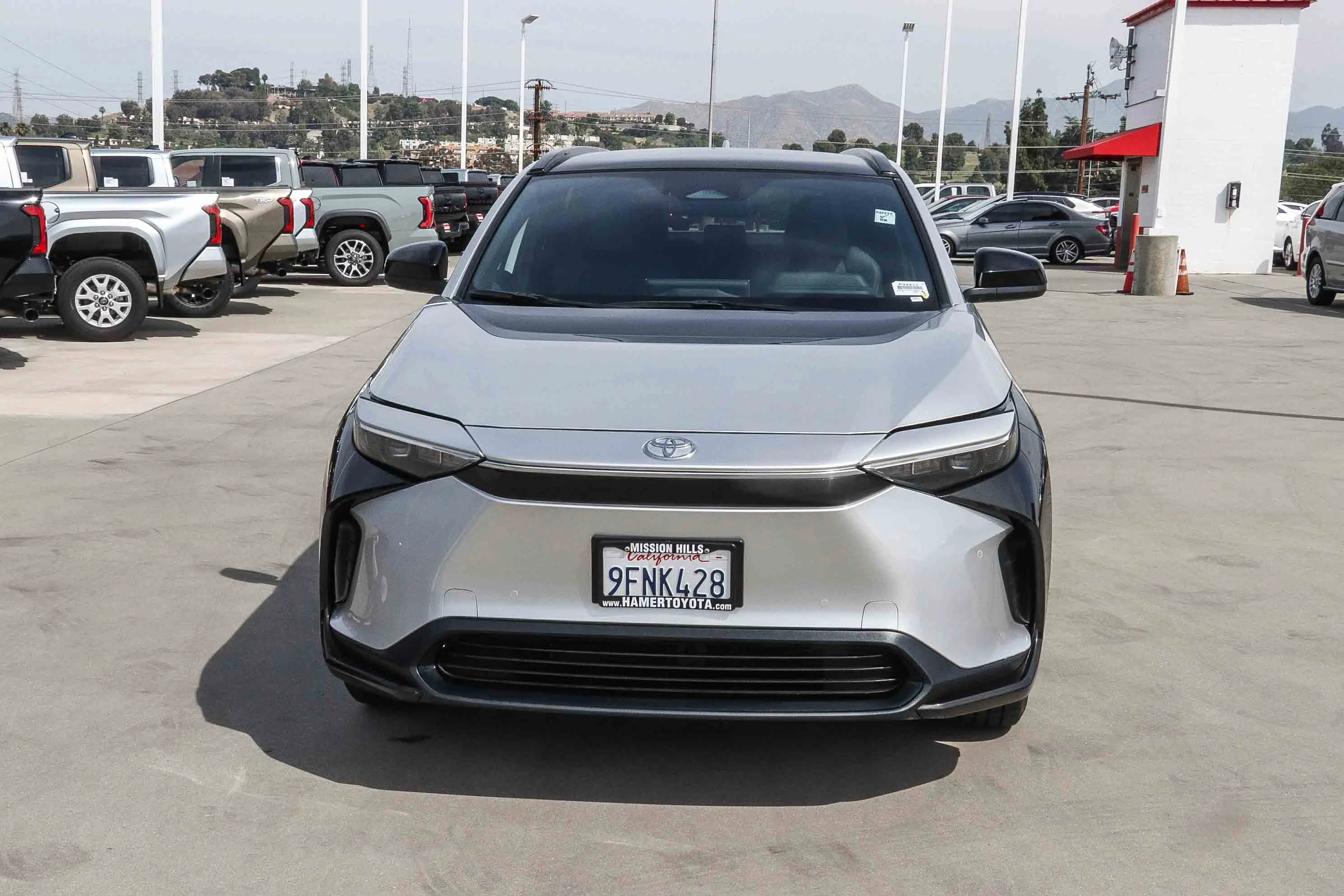 Used 2023 Toyota bZ4X XLE with VIN JTMAAAAA3PA008239 for sale in Los Angeles, CA