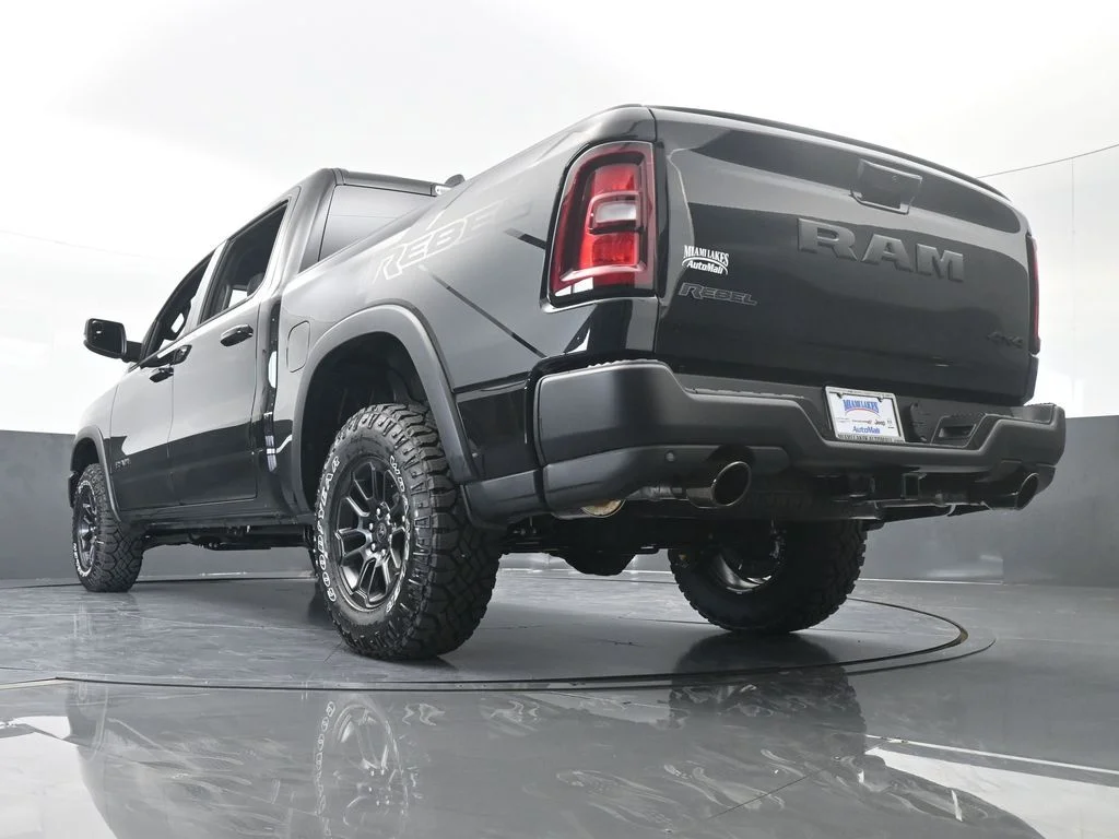 Used 2026 Diamond Black Crystal Pearlcoat Ram Rebel image 58