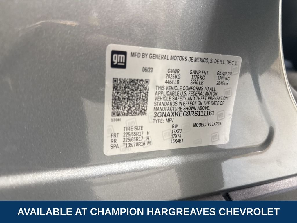 Used 2024 Sterling Gray Metallic Chevrolet LT image 42