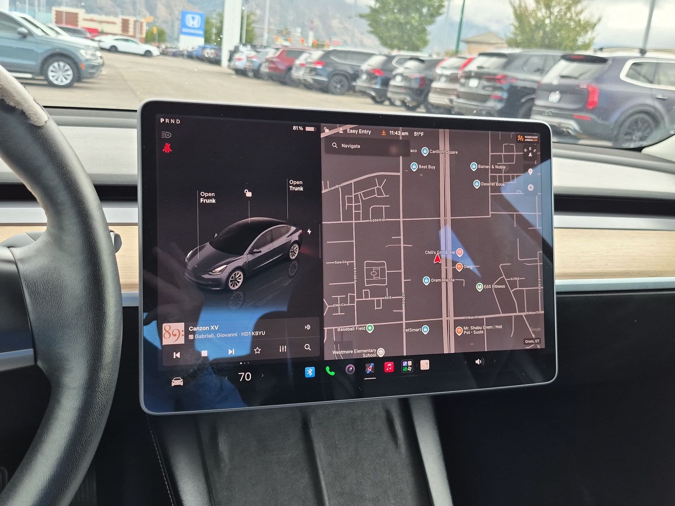 Used 2022 Midnight Silver Metallic Tesla Long Range image 23