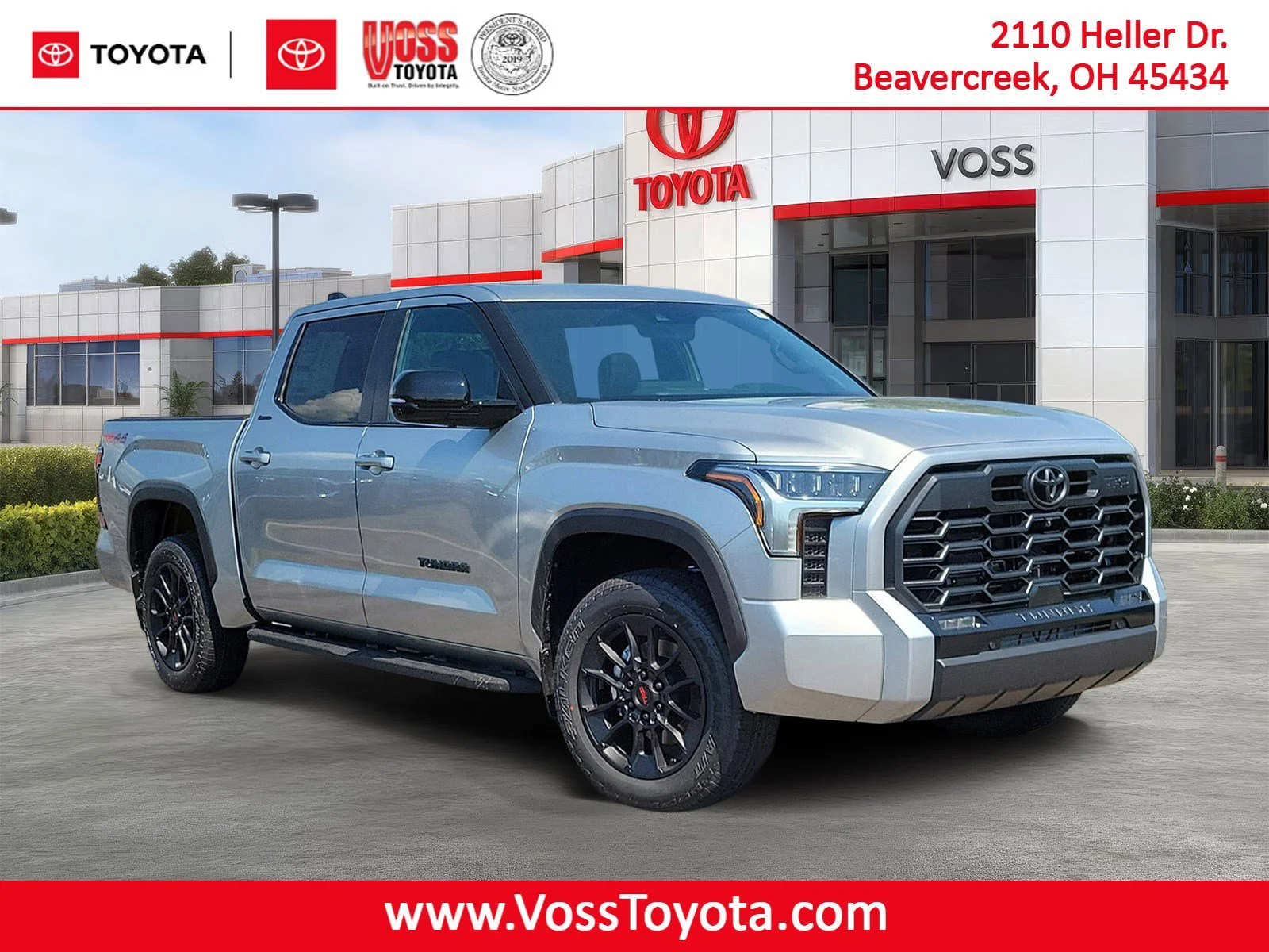 New 2026 Celestial Silver Metallic Toyota Limited CrewMax 5.5