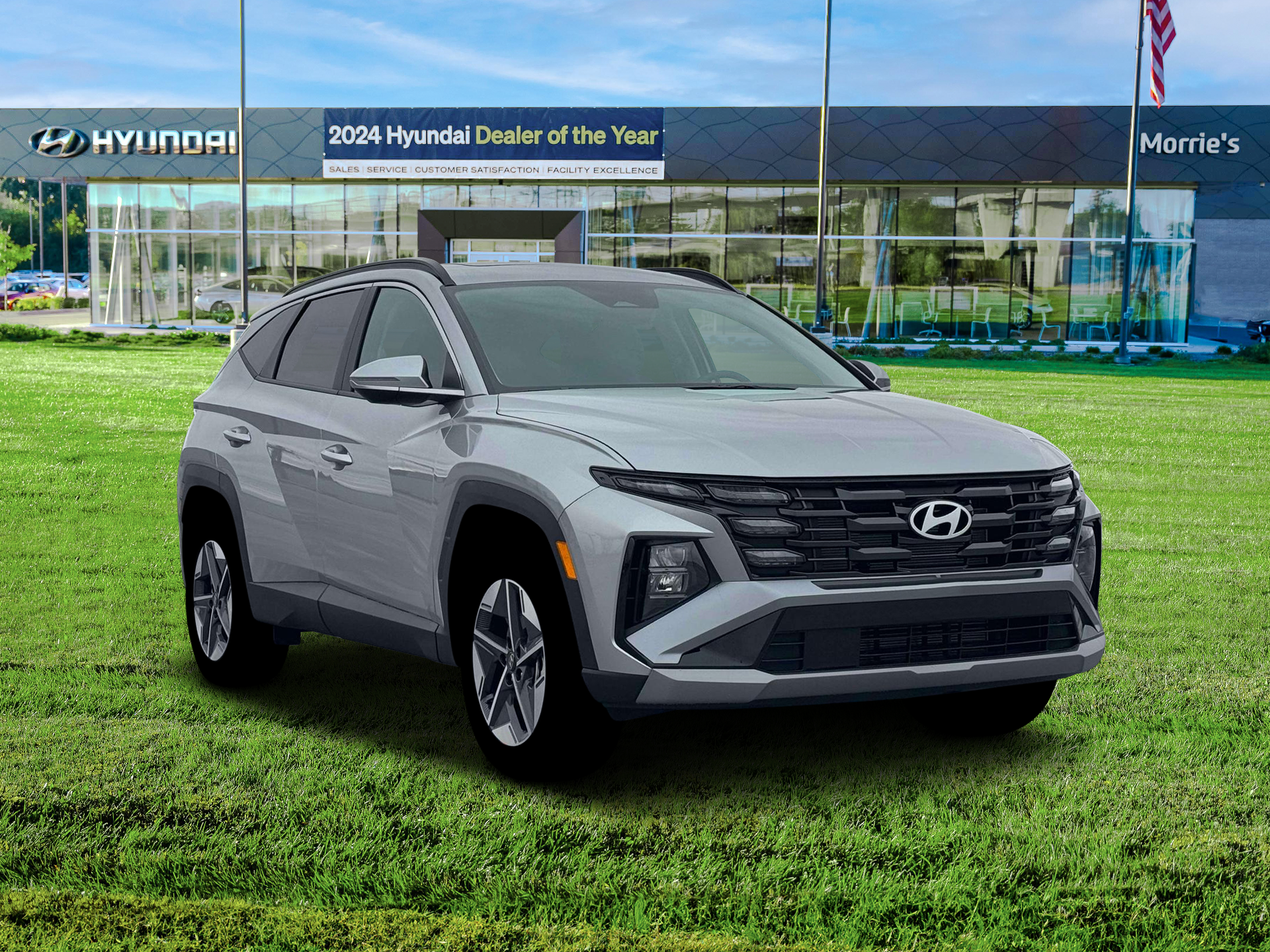 New 2026 Shimmering Silver Hyundai SEL Premium AWD image 11
