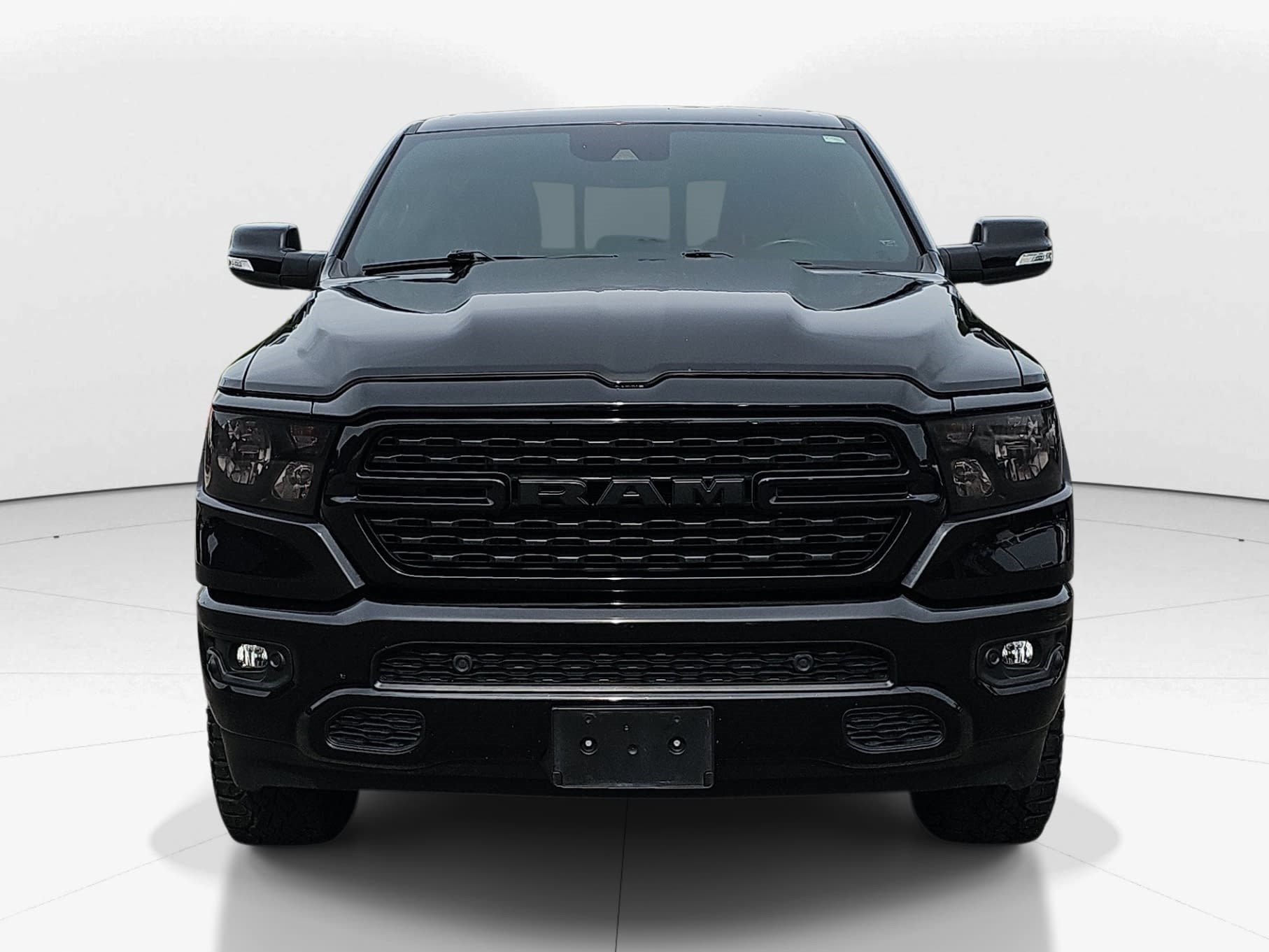 Used 2022 Diamond Black Crystal Pearlcoat Ram Big Horn image 7