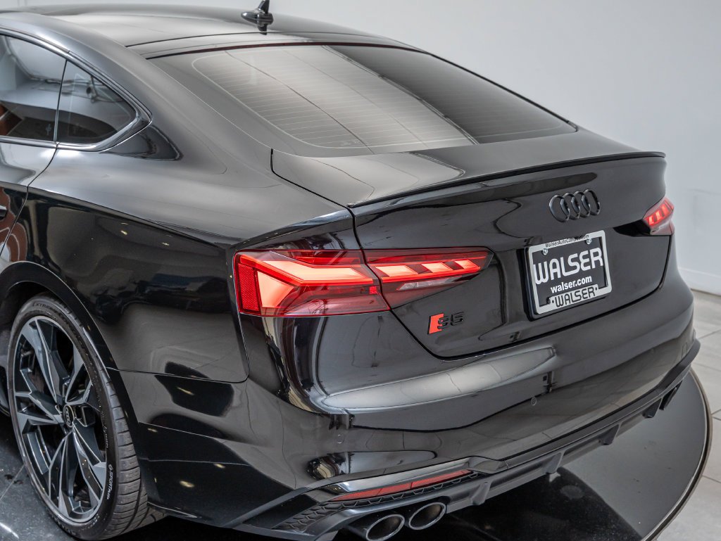 Used 2024 Mythos Black Metallic Audi Premium Plus image 19