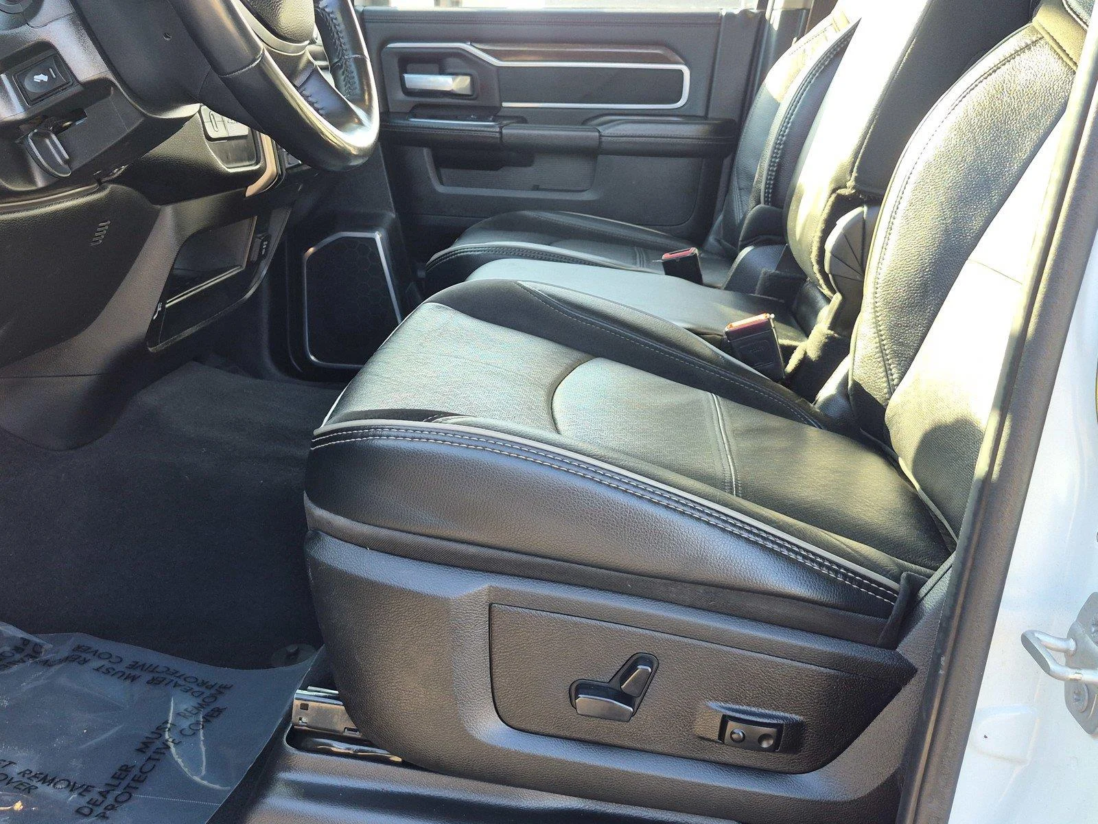 Used 2024 Bright White Clearcoat Ram Laramie image 18
