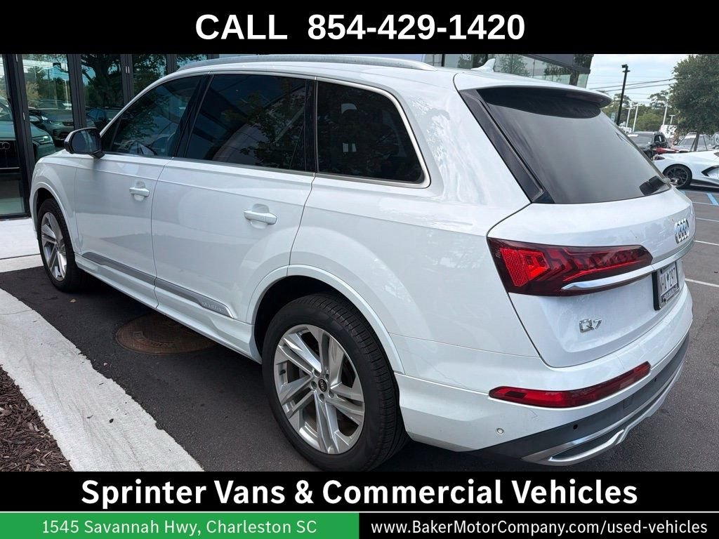 Used 2021 White Audi 45 Premium Plus image 4