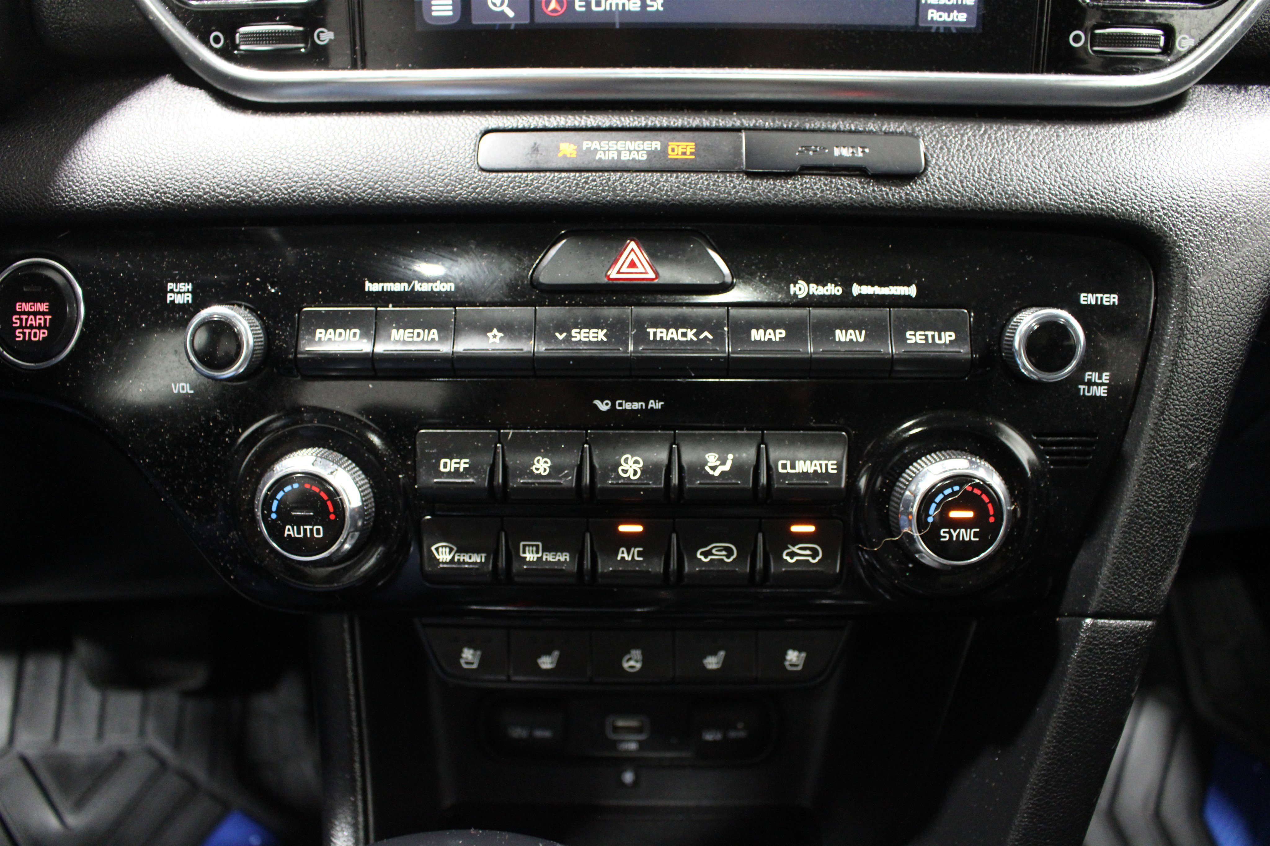 Used 2021 Sparkling Silver Kia EX image 17