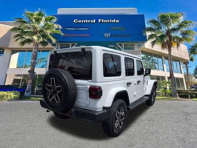 New 2027 Bright White Clear-Coat Paint Jeep Sahara image 4