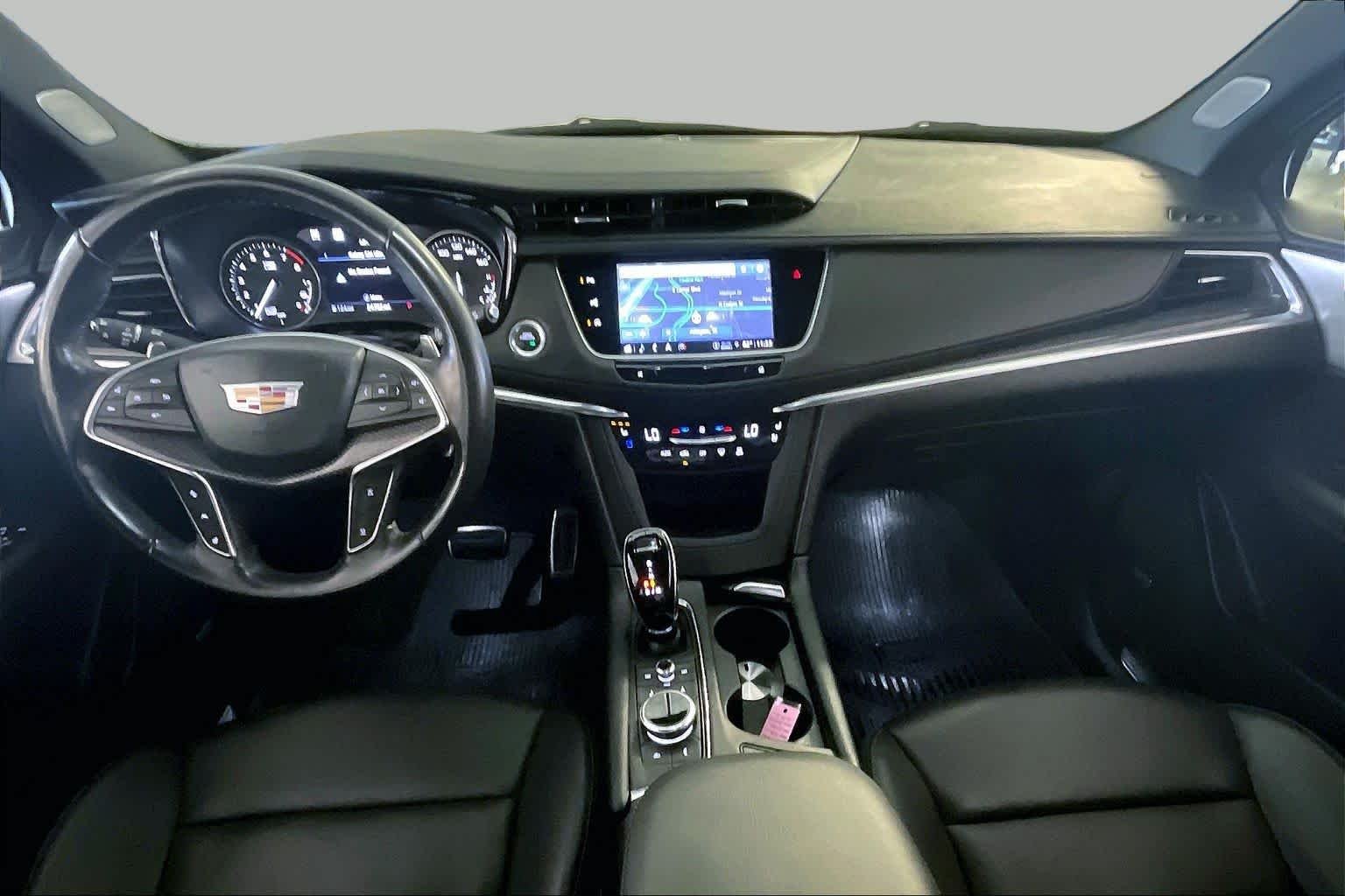 Used 2025 Stellar Black Metallic Cadillac AWD Sport image 14