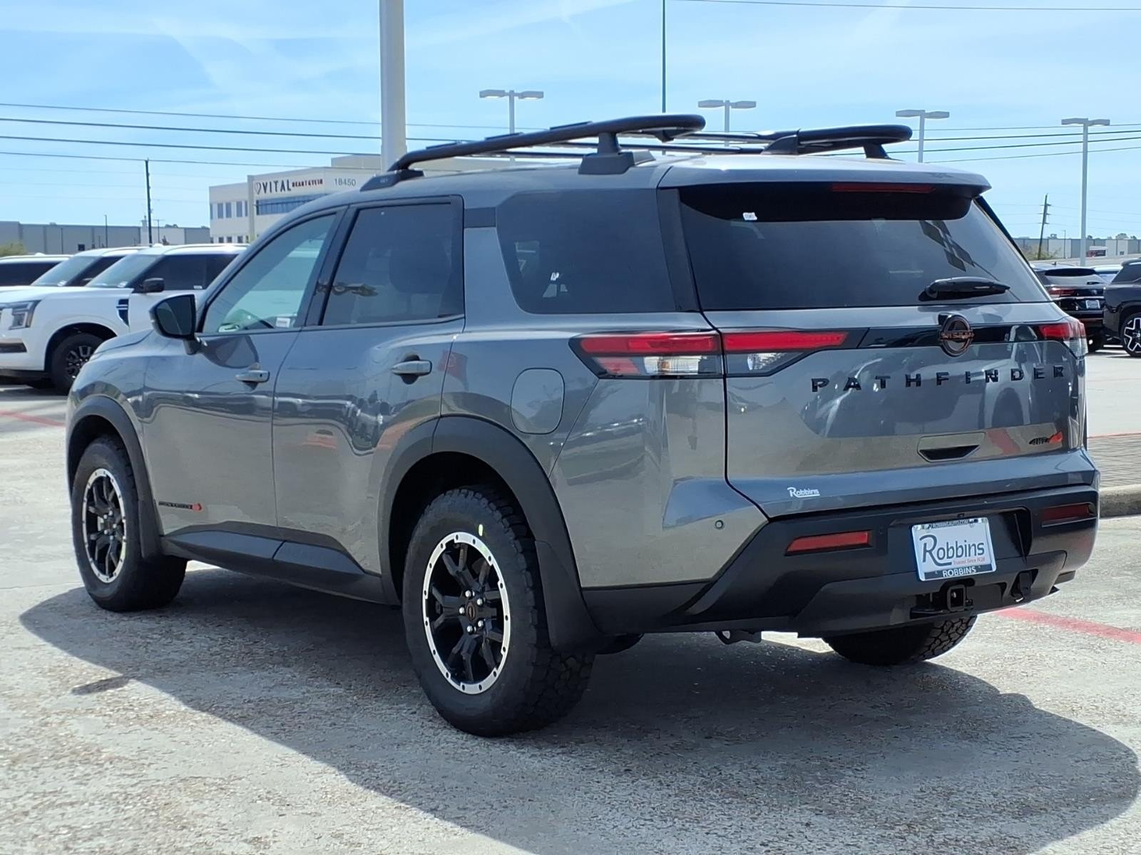 2026 Nissan Pathfinder Rock Creek® Gray at Robbins Nissan