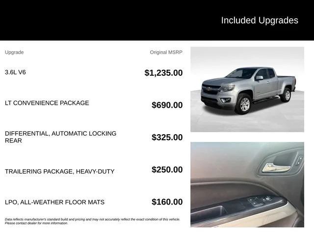 Used 2016 SILVER ICE METALLIC Chevrolet 4WD LT image 5
