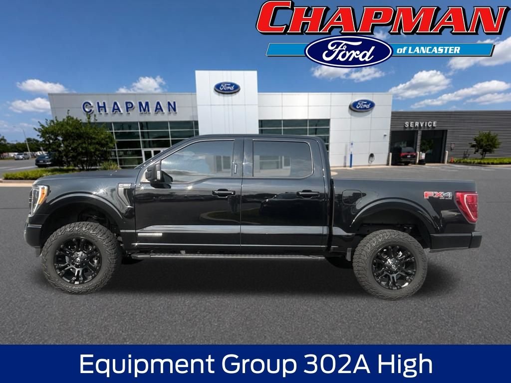 Used 2023 Black Metallic Ford XLT image 2