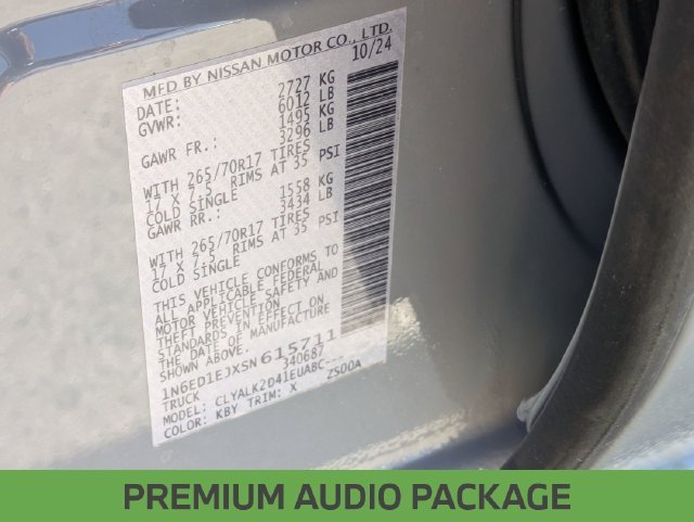 Used 2025 Gray Nissan PRO-X image 27