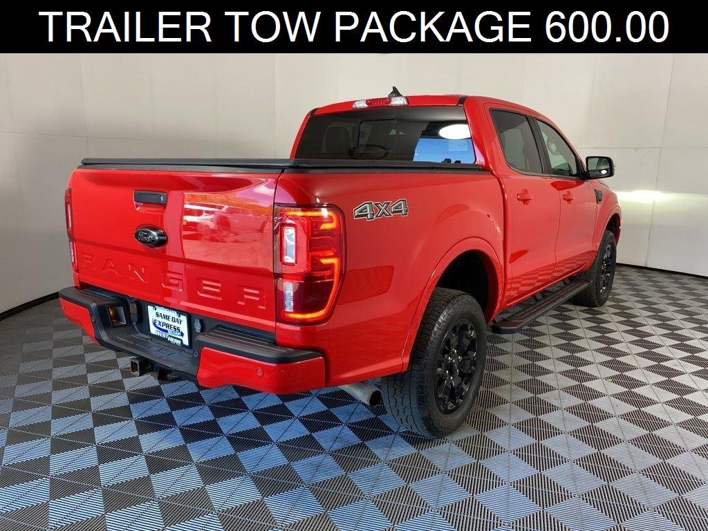 Used 2021 Rapid Red Metallic Tinted Clea Ford Lariat image 6