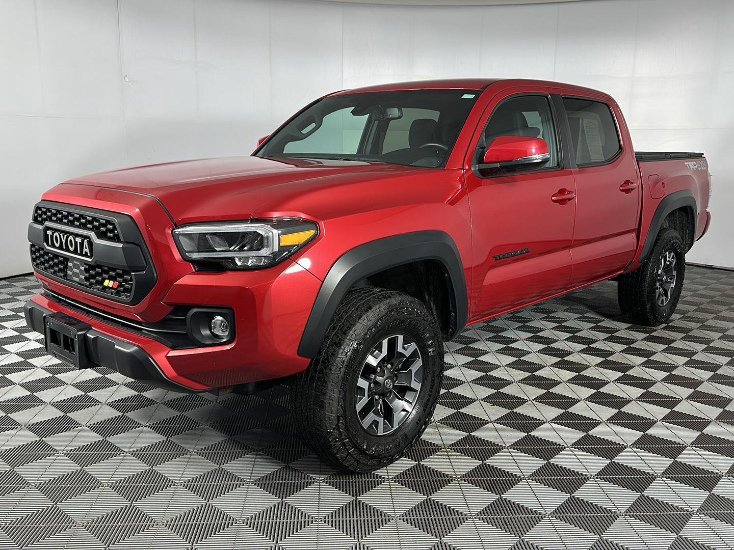 Used 2023 Barcelona Red Metallic Toyota TRD Off-Road image 3