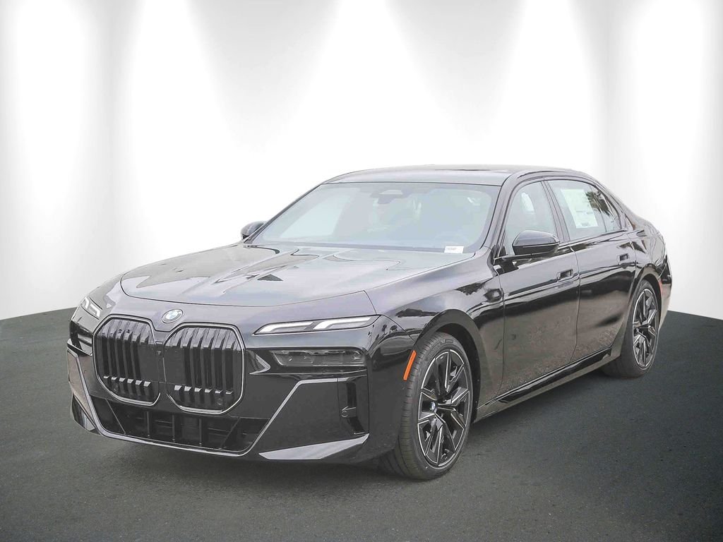 New 2026 Black Sapphire Metallic BMW 740i image 3
