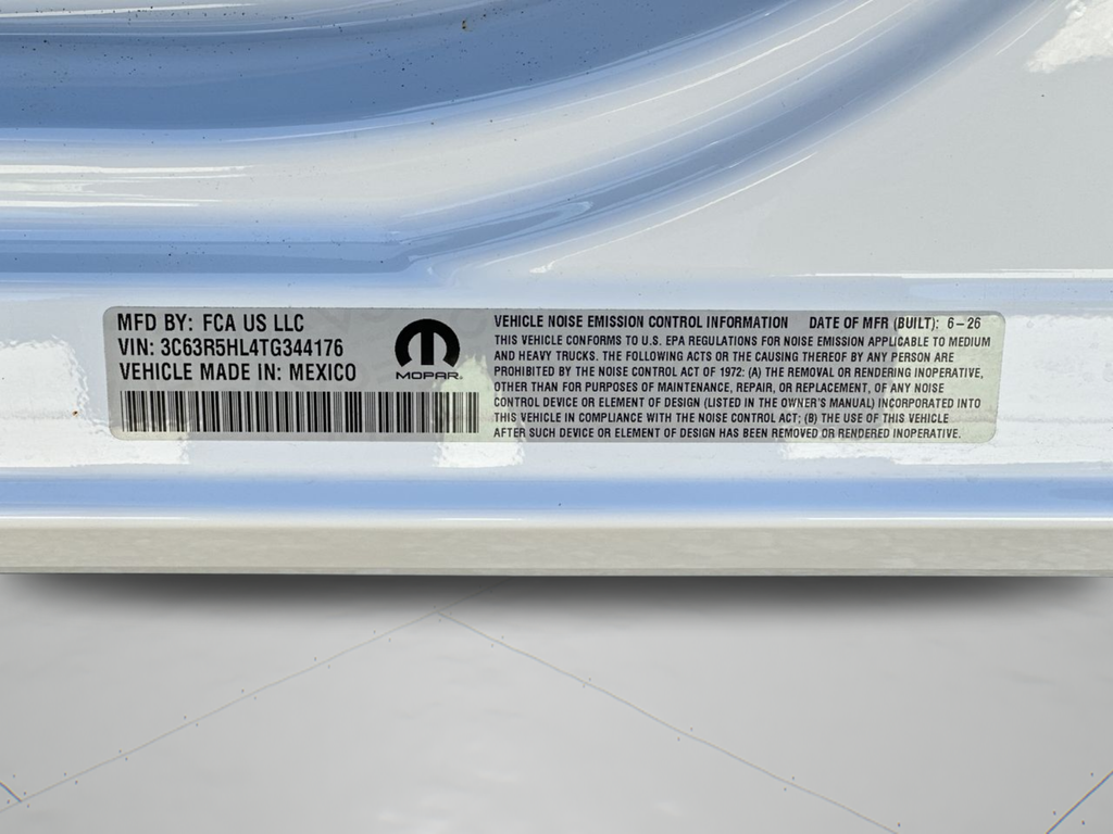 New 2026 Bright White Clear-Coat Exterior Paint RAM Tradesman image 48