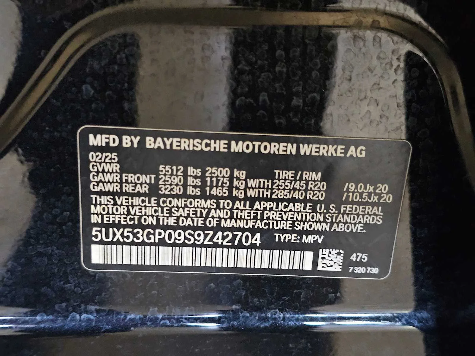 Certified Used 2025 Black Sapphire Metallic BMW 30 xDrive image 35