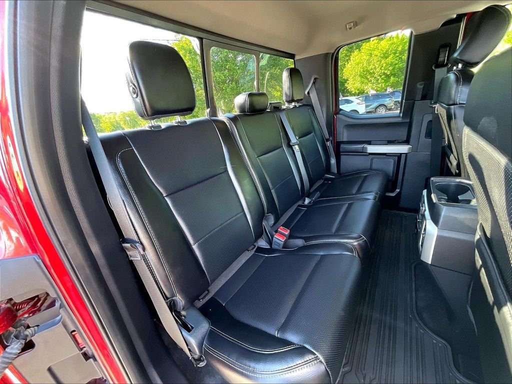 Used 2017 Red Ford Lariat image 19
