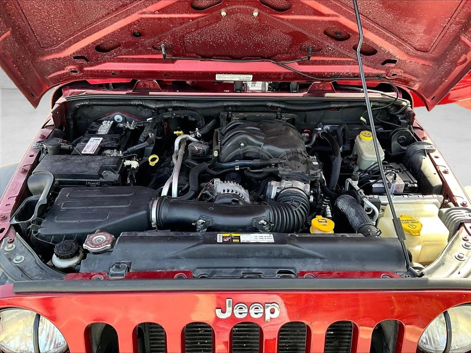 Used 2013 Deep Cherry Red Crystal Pearl Jeep Sport image 11