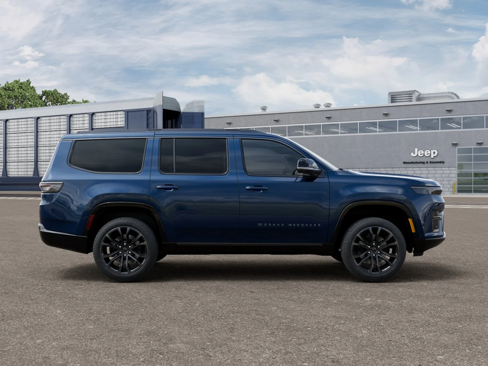 New 2026 Fathom Blue Pearl-Coat Exterior Paint (Late Availability) Jeep Grand Wagoneer image 21