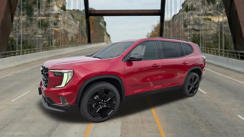 New 2026 Volcanic Red Tintcoat GMC Elevation image 3