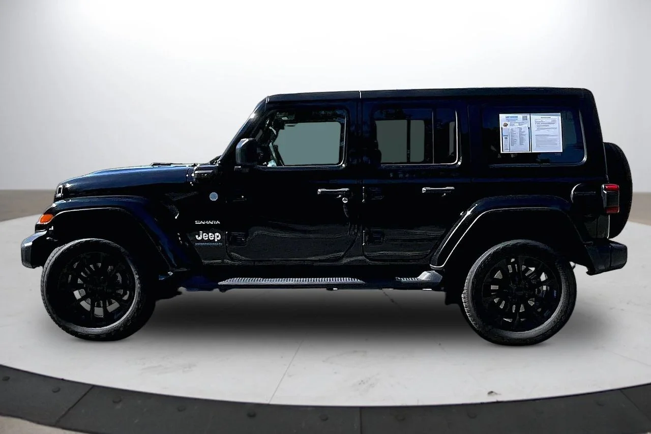 Certified Used 2023 Black Jeep Sahara 4xe image 5