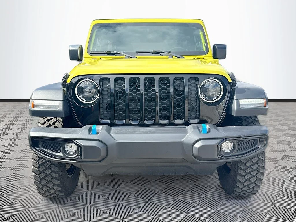 Used 2023 Yellow Jeep Willys 4xe image 2