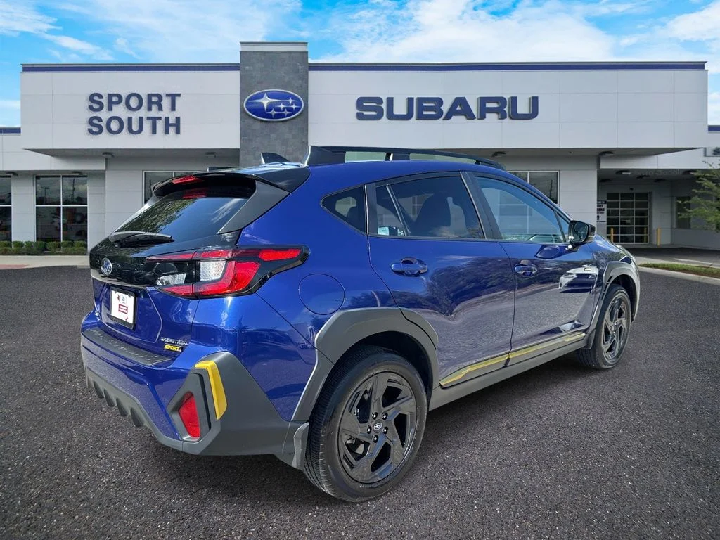 Certified Used 2025 Blue Subaru Sport image 3