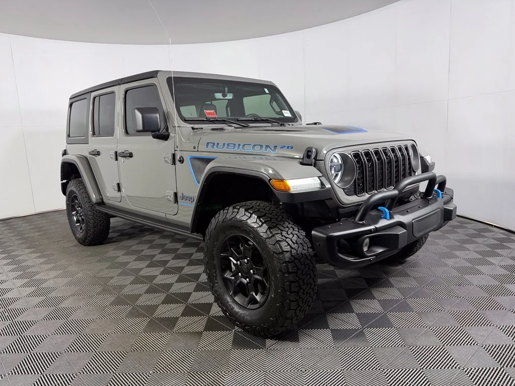 Used 2023 Gray Jeep Rubicon 20th Anniversary Edition 4xe image 4