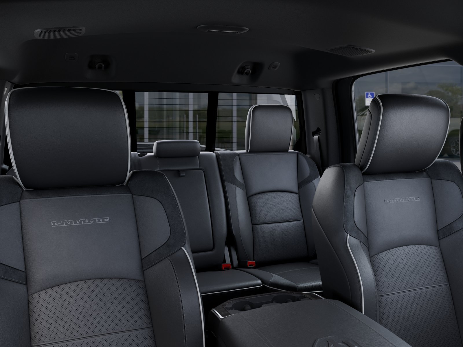 New 2026 Granite Crystal Metallic Clear-Coat Exterior Paint RAM Laramie image 52