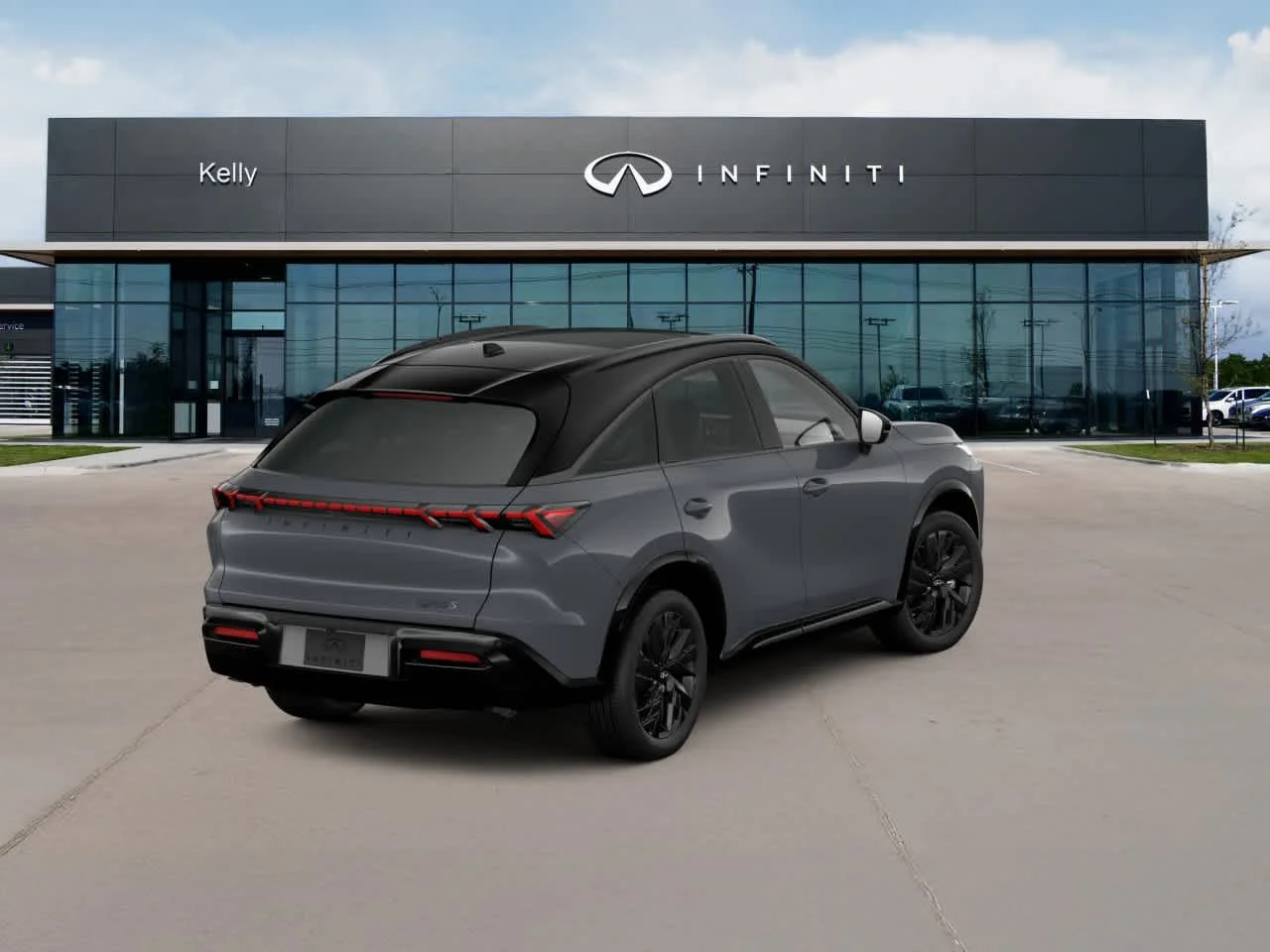 New 2027 Harbor Gray/Obsidian Black INFINITI Sport AWD image 5
